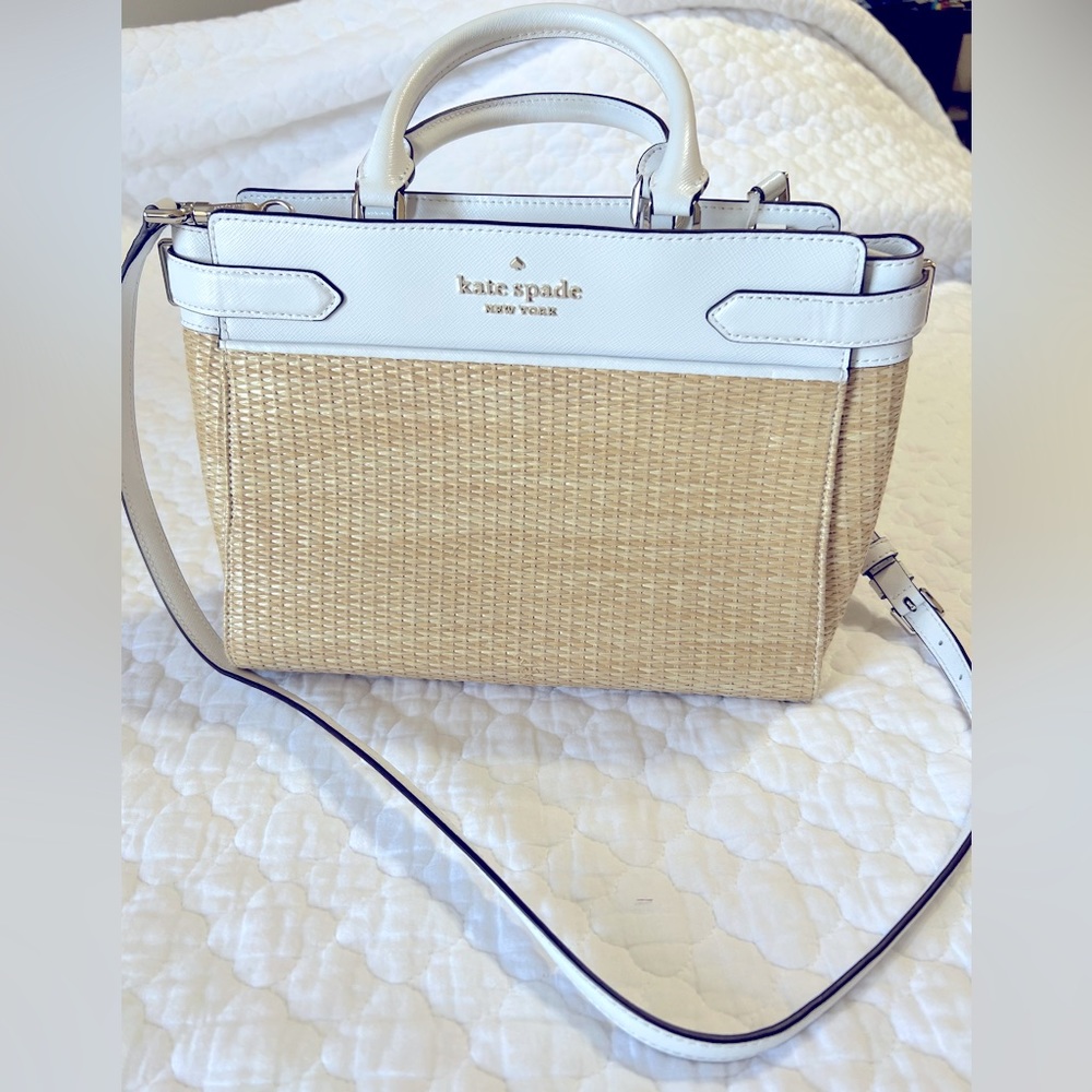 Kate Spade straw purse